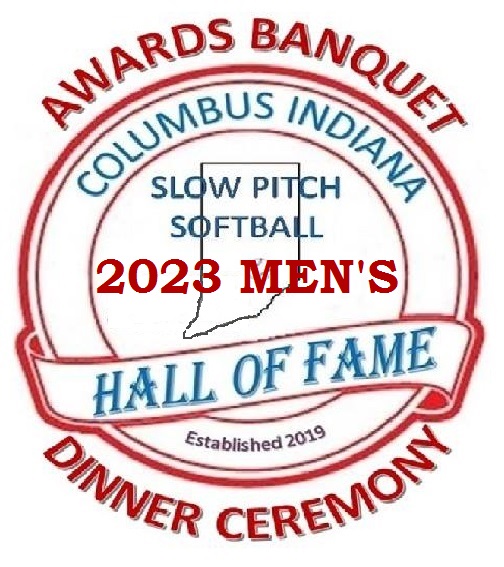 2023 Mens Banquet Columbus Indiana Slow Pitch Softball Hall of Fame